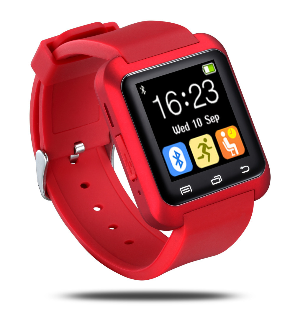 watch smart (red) u8 bluetooth watch ???? u