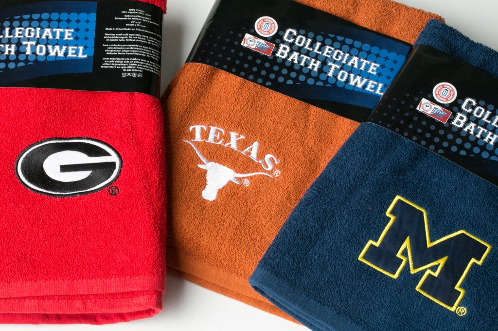 NCAA Licensed Towel Selection