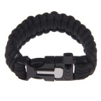 survival bracelet – black – big