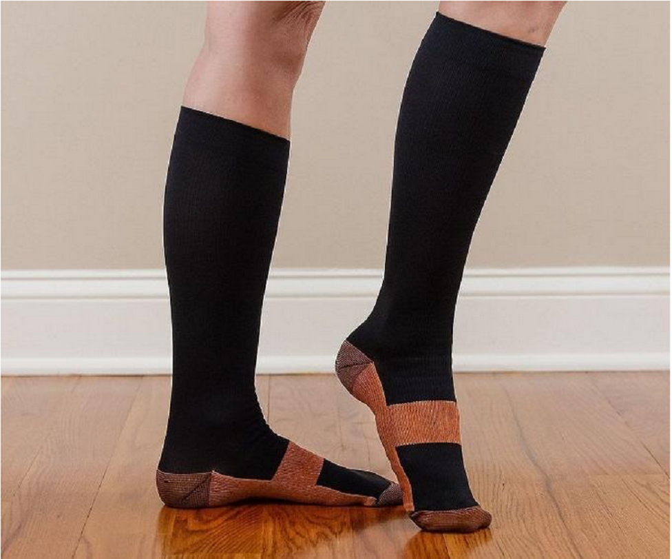copper knee socks