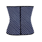 patterned latex corset – stars