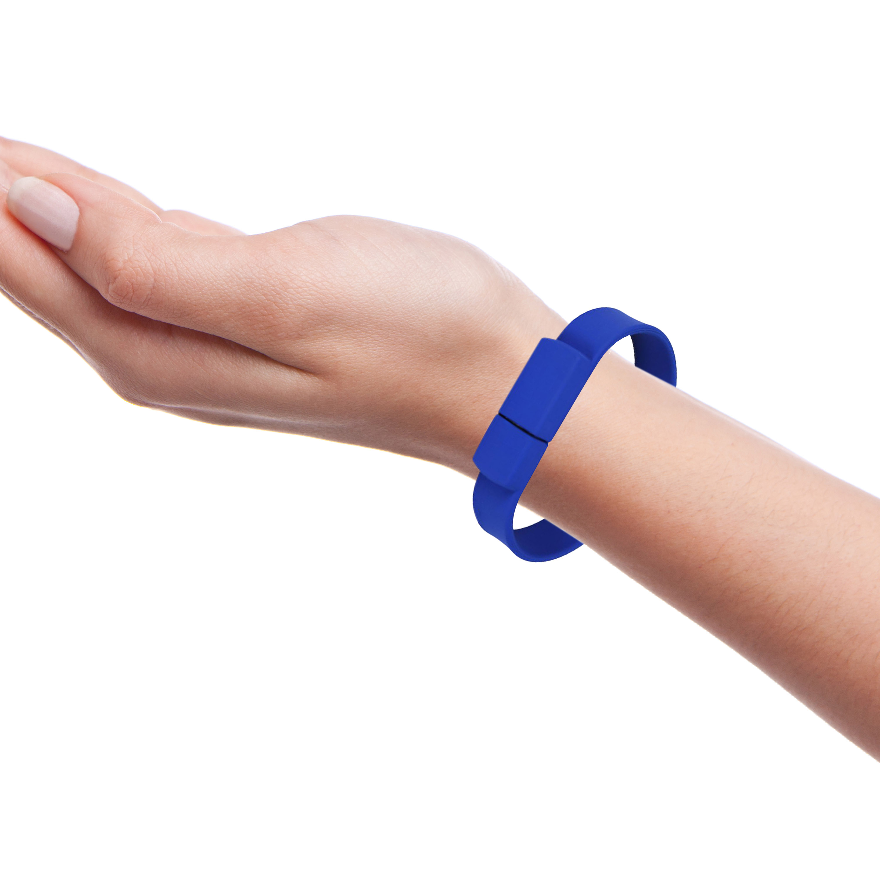 4Gb Silicon Flash Drive Wristband | Redeem Source