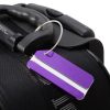 aluminum luggage tag lifestyle